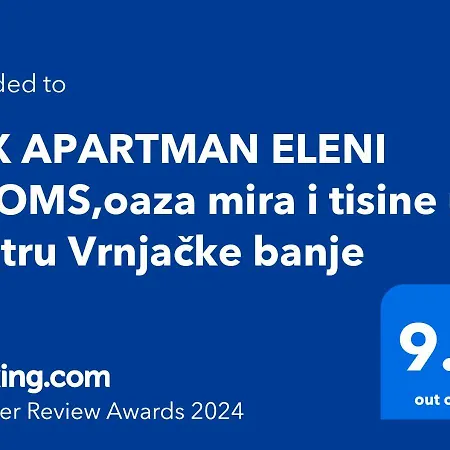 Apartment Lux Apartman Eleni Rooms,oaza Mira I Tisine U Centru Vrnjacke Banje